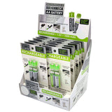 Rechargeable AA Battery Pack- 12 Pieces Per Retail Ready Display 22701