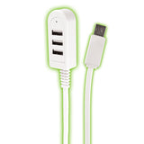Charging Hub 3 Port USB 5 Amp - 6 Pieces Per Retail Ready Display 22713