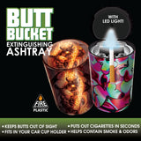 WHOLESALE PRINTED BUTT BUCKET 6 PIECES PER DISPLAY 22843