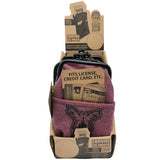 WHOLESALE CANVAS CIGARETTE POUCH 6 PIECES PER DISPLAY 22844