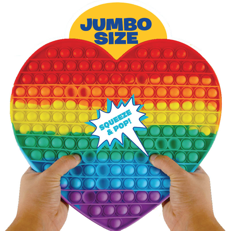 Jumbo Fidget Squeeze and Pop 