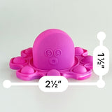 Fidget Pop Mini Octopus Toy - 24 Pieces Per Retail Ready Display 22870