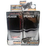 Wireless Waterproof Speaker with Fm Radio - 4 Pieces Per Retail Ready Display 22874
