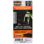 Metal RFID Blocking Ultra-Thin Wallet with Multi-Tool - 6 Pieces Per Retail Ready Display 22875 ROUGHNECK