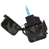 Patriotic Survival Tac Gear Torch Flip Lighter - 12 Pieces Per Retail Ready Display 22968