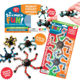 WHOLESALE MICRO ROBOT SPINNER 2 PACK 12 PIECES PER DISPLAY 23023