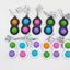 ITEM NUMBER 023028 FIDGET POP KEYCHAIN 24 PIECES PER DISPLAY
