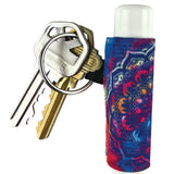 Neoprene Lighter Case Key Chain- 12 Pieces Per Retail Ready Display 23036