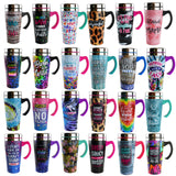 WHOLESALE PRINTED COFFEE CUP FLOOR DISPLAY 24 PIECES PER DISPLAY 88388