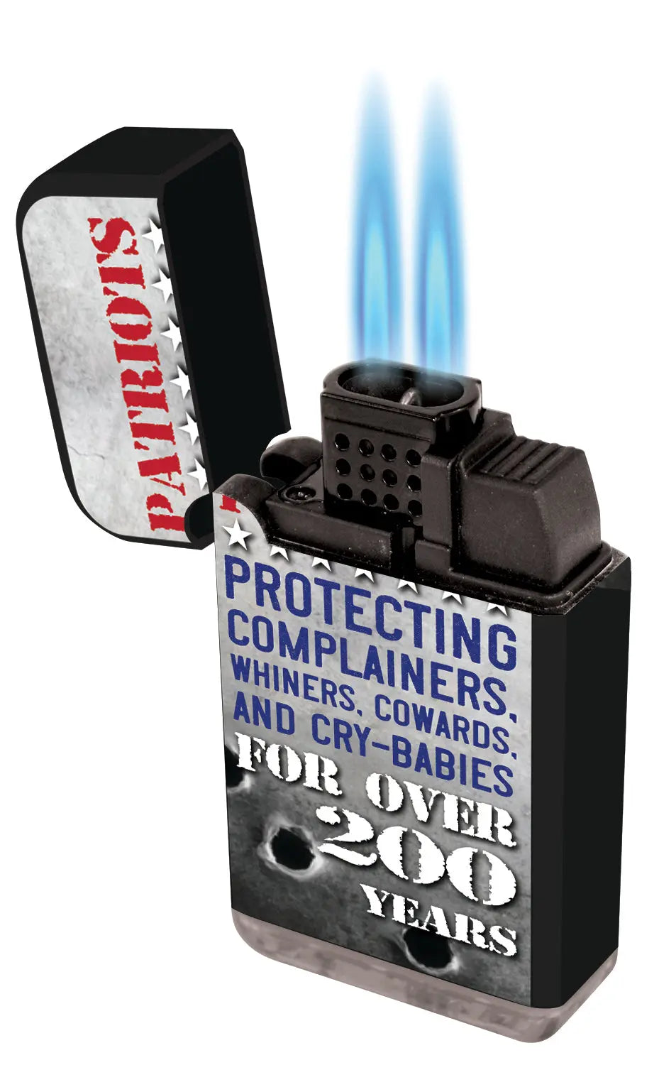 Patriotic Tac Gear Dual Torch Lighter- 15 Pieces Per Retail Ready Display 23086 TAC GEAR