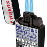 Patriotic Tac Gear Dual Torch Lighter- 15 Pieces Per Retail Ready Display 23086 TAC GEAR