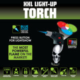 WHOLESALE XXL LIGHT UP TORCH 12 PIECES PER DISPLAY 23113
