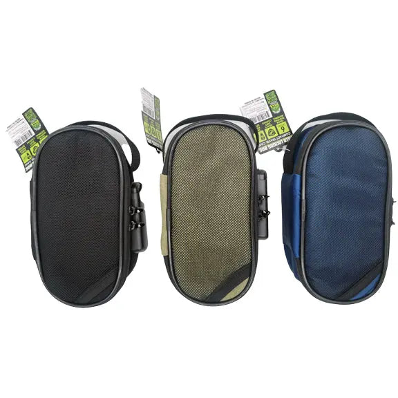 Smell Proof Small Canvas Lock Bag with Tool Organizer - 6 Pieces Per Retail Ready Display 23114 SMOKEZILLA