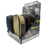 Smell Proof Small Canvas Lock Bag with Tool Organizer - 6 Pieces Per Retail Ready Display 23114 SMOKEZILLA
