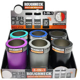 Metal Insulated Can and Bottle Cooler - 6 Pieces Per Retail Ready Display 23120 ROUGHNECK