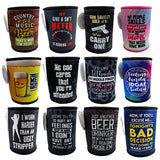 Neoprene Can & Bottle Cooler Coozie- 12 Pieces Per Retail Ready Display 23136