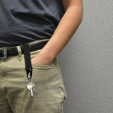 Patriotic MOLLE Strap Key Chain with Heavy Duty Clip - 6 Pieces Per Retail Ready Display 23189 TAC GEAR