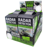 Radar Detector with Suction Cup Mount - 4 Pieces Per Retail Ready Display 23211