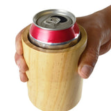 Wood Insulated Can and Bottle Cooler - 6 Pieces Per Retail Ready Display 23222 POLAR GEAR