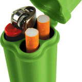 Plastic Lighter and Cigarette Case - 24 Pieces Per Retail Ready Display 23240