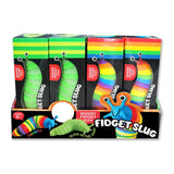 Fidget Sensory Slug Toy - 12 Pieces Per Retail Ready Display 23243 KIPP BROTHERS