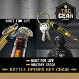 Patriotic Keychain Bullet Design with Gift Box - 12 Pieces Per Retail Ready Display 23244 TAC GEAR
