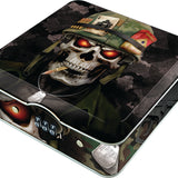 Metal Locking Storage Box with Roll Tray - 6 Pieces Per Retail Ready Display 23254