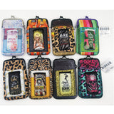 Neoprene Cigarette Pouch with Pocket - 8 Pieces Per Retail Ready Display 23261