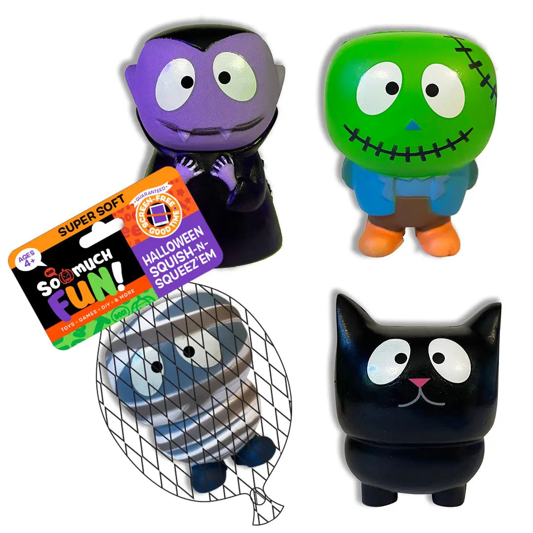Halloween Assortment Floor Display - 78 Pieces Per Retail Ready Display 88410 KIPP BROTHERS