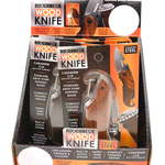 Pocket Knife with Wood Grain Handle - 6 Pieces Per Retail Ready Display 23384 ROUGHNECK