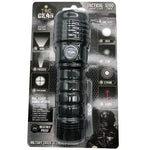 LED Flashlight Waterproof with Laser - 6 Pieces Per Retail Ready Display 23387 TAC GEAR