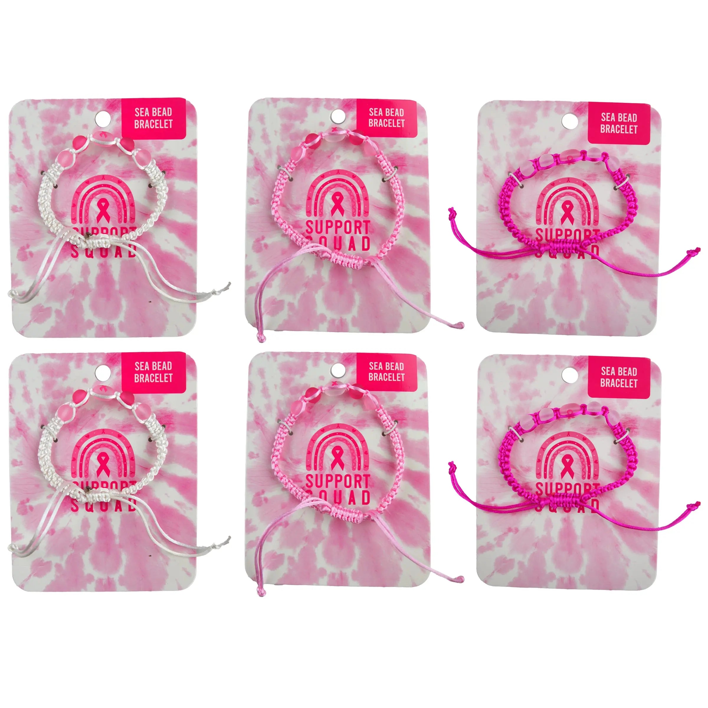 Breast Cancer Awareness Pink Assortment Floor Display - 117 Pieces Per Retail Ready Display 88417 NOVELTY INC