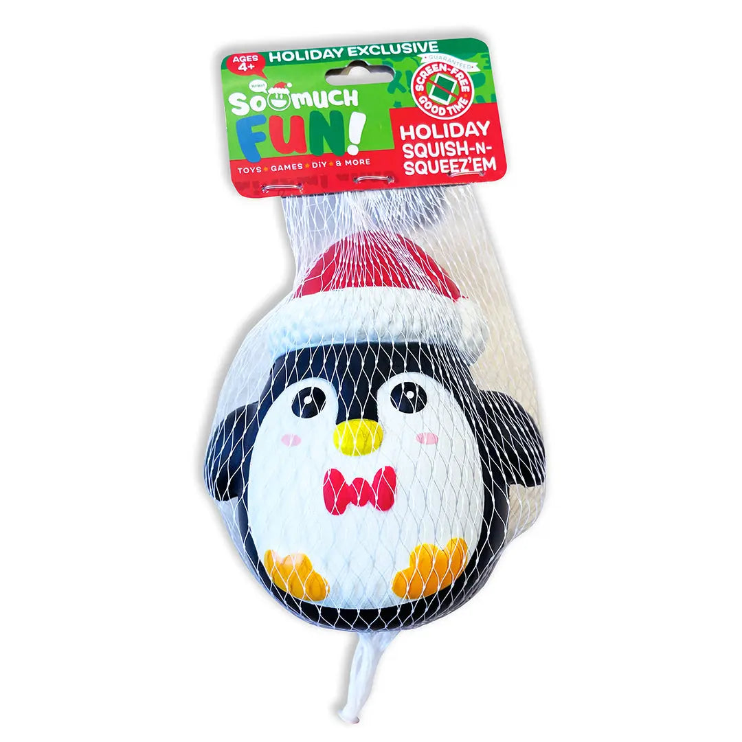 Squish and Squeeze Christmas Toy - 12 Pieces Per Pack 23491 KIPP BROTHERS