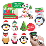 Squish and Squeeze Christmas Toy - 12 Pieces Per Pack 23491