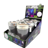 Light Show Butt Bucket Ashtray with Multi-Color LED Lights - 6 Pieces Per Retail Ready Display 23532 SMOKEZILLA