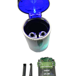 Light Show Butt Bucket Ashtray with Multi-Color LED Lights - 6 Pieces Per Retail Ready Display 23532 SMOKEZILLA