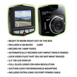Dash Camera with Micro Sd Card - 4 Pieces Per Retail Ready Display 23594