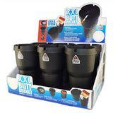 Butt Bucket Ashtray XXL Black Design - 6 Per Retail Ready Display 23595