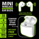 Wireless Earbuds Mini with Case- 6 Pieces Per Retail Ready Display 23604