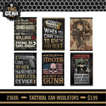 Patriotic Tac Gear Hat and Insulated Cup Assortment Floor Display - 72 Pieces Per Retail Ready Display 88448 TAC GEAR