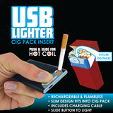 WHOLESALE USB CIGARETTE PACK INSERT 12 PIECES PER DISPLAY 23607