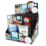 WHOLESALE USB CIGARETTE PACK INSERT 12 PIECES PER DISPLAY 23607