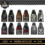 Patriotic Tac Gear Hat and Insulated Cup Assortment Floor Display - 72 Pieces Per Retail Ready Display 88448 TAC GEAR
