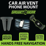 Phone Mount with Vent Clip - 3 Pieces Per Pack 23627 GADGET GEAR