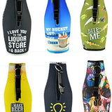 Neoprene 16 Oz Bottle Suit Cooler - 6 Pieces Per Retail Ready Display 23665