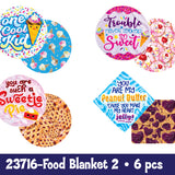 Blanket Plush Assortment Floor Display - 36 Pieces Per Retail Ready Display 88461