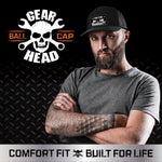 Mechanic Trucker Hat Gear Head Ball Caps - 6 Pieces Per Retail Ready Display 23753 TAC GEAR