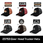 Mechanic Trucker Hat Gear Head Ball Caps - 6 Pieces Per Retail Ready Display 23753 TAC GEAR