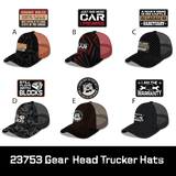 Mechanic Trucker Hat Gear Head Ball Caps - 6 Pieces Per Retail Ready Display 23753 TAC GEAR
