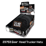 Mechanic Trucker Hat Gear Head Ball Caps - 6 Pieces Per Retail Ready Display 23753 TAC GEAR